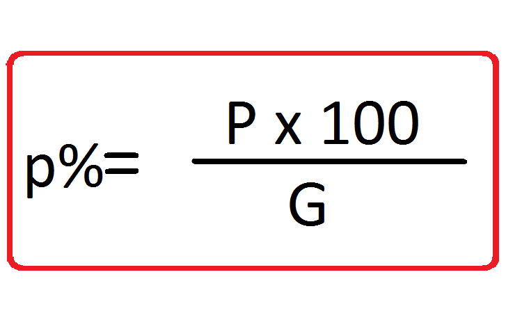 Prozentrechnung Formel Einfach