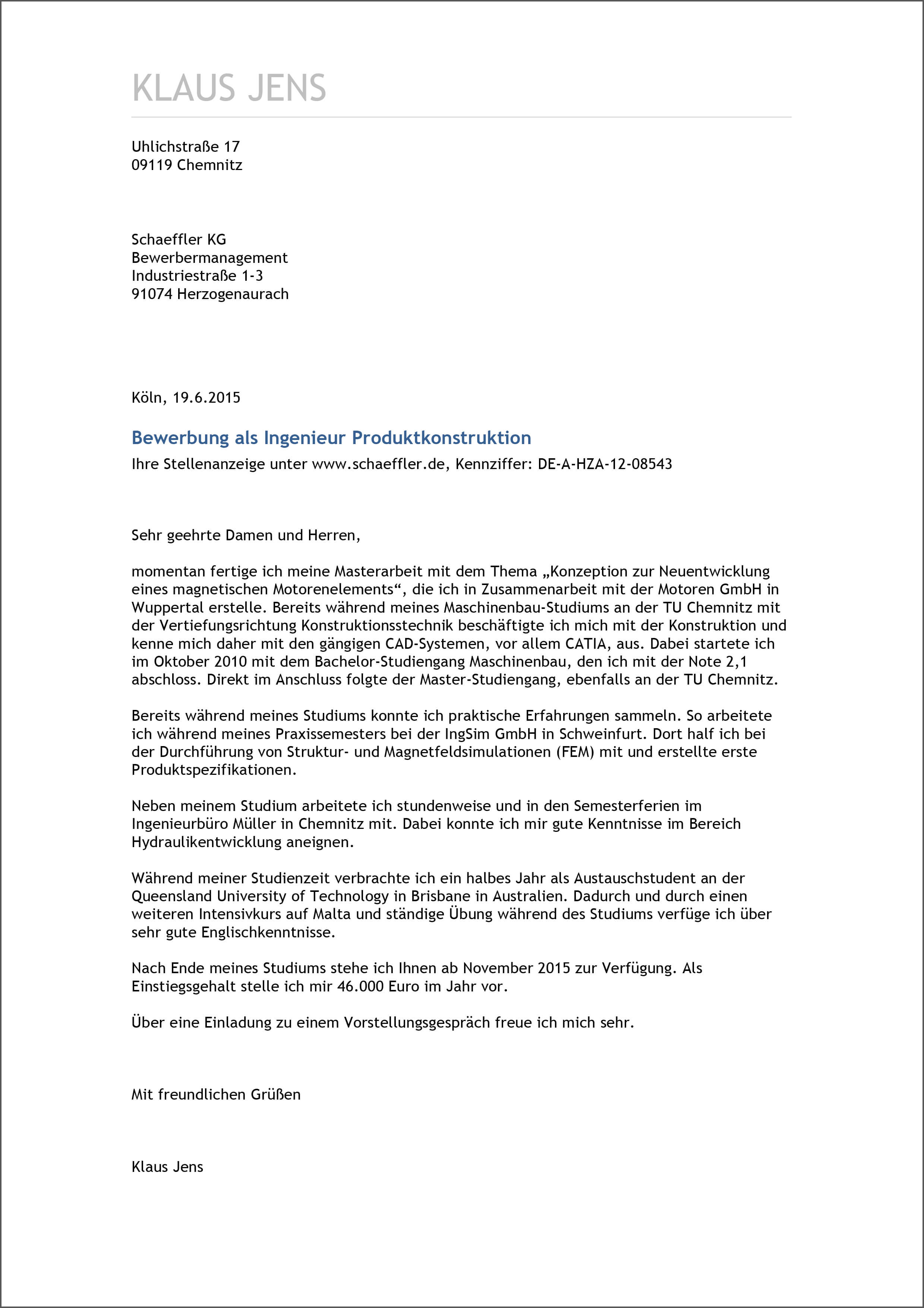 Bewerbung Anschreiben Tipps